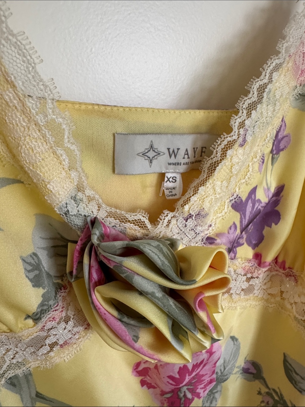 WAYF FLORAL ROSETTE MAXI - Picture 3 of 7
